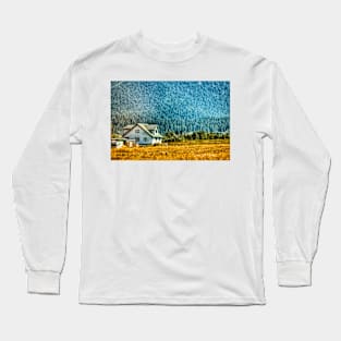 House In The Mountains Long Sleeve T-Shirt